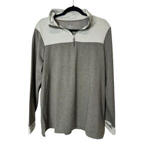 Cuddl Duds Womens Softwear With Stretch Long Sleeve Zip Neck Sz Large Soft